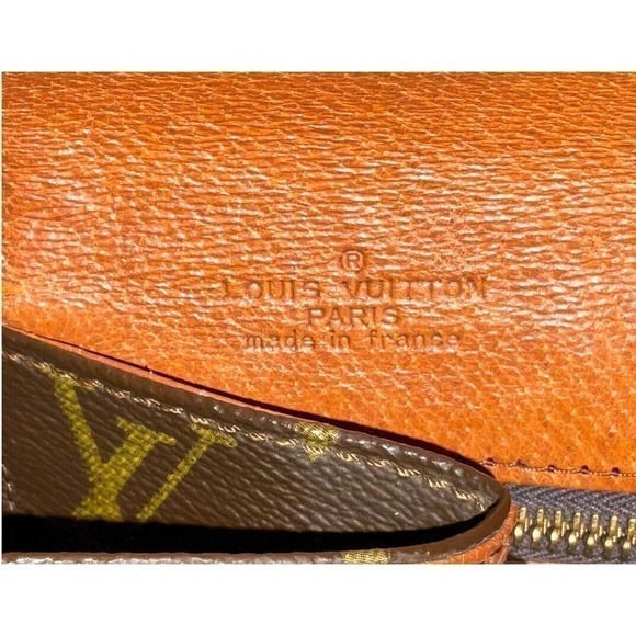 Louis Vuitton Pochette Dame Clutch GM Brown Leather - Picture 10 of 16